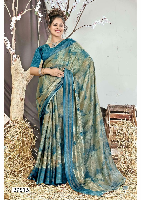 Vallabhi Hemakshi Wholesale Brasso With Swaroski Work Sarees