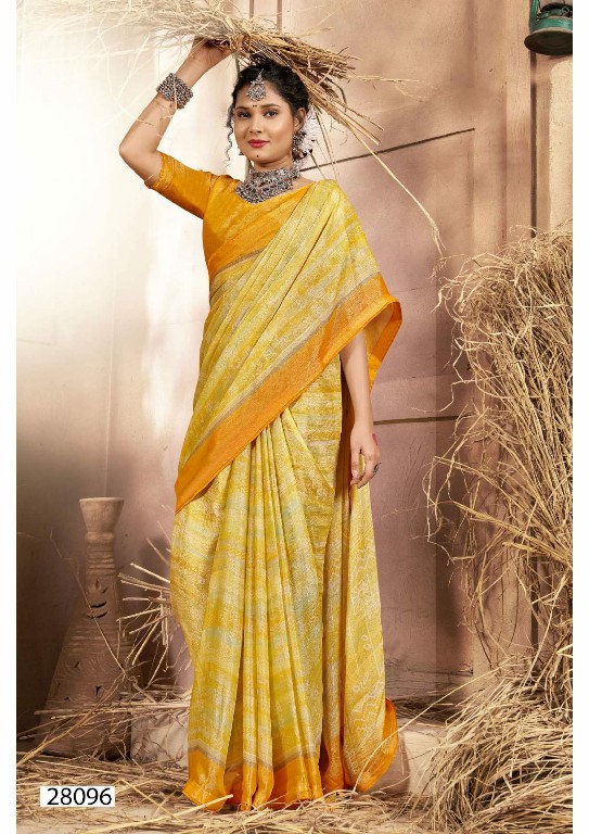 Vallabhi Evani Wholesale Brasso With Swaroski Work Sarees