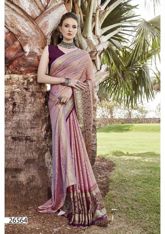 Vallabhi Arunya Wholesale Brasso Print Indian Sarees