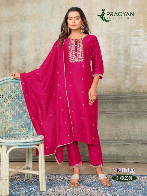Pragyan Vichitra Vol-1 Wholesale Readymade 3 Piece Concept Suits
