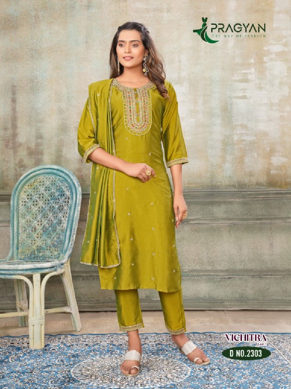 Pragyan Vichitra Vol-1 Wholesale Readymade 3 Piece Concept Suits