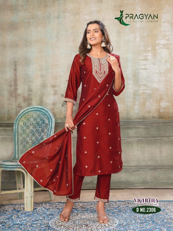 Pragyan Vichitra Vol-1 Wholesale Readymade 3 Piece Concept Suits