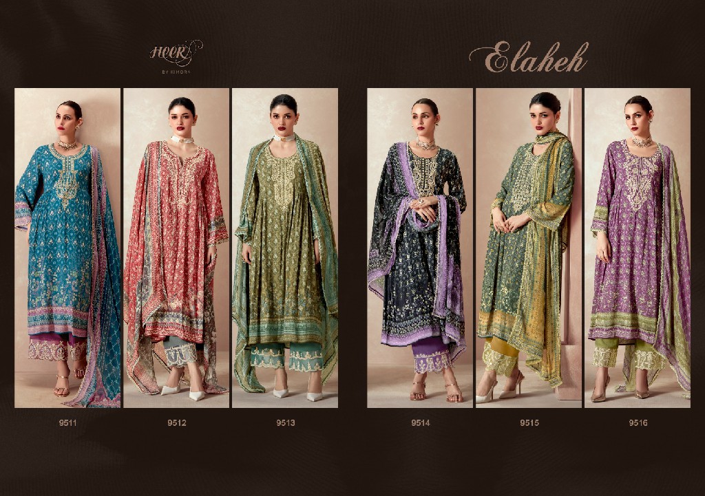 Kimora Heer Elaheh Wholesale Pure Pashmina With Work Winter Salwar Suits