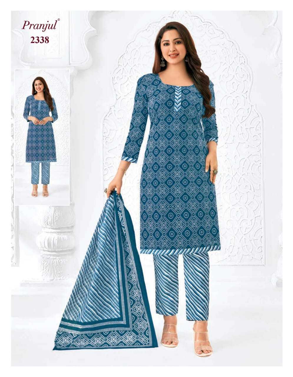 Pranjul Priyanka Vol-23 Wholesale Unstitched Cotton Printed Dress Material