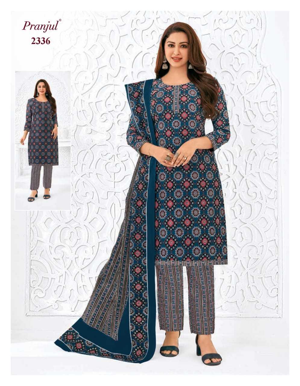 Pranjul Priyanka Vol-23 Wholesale Unstitched Cotton Printed Dress Material