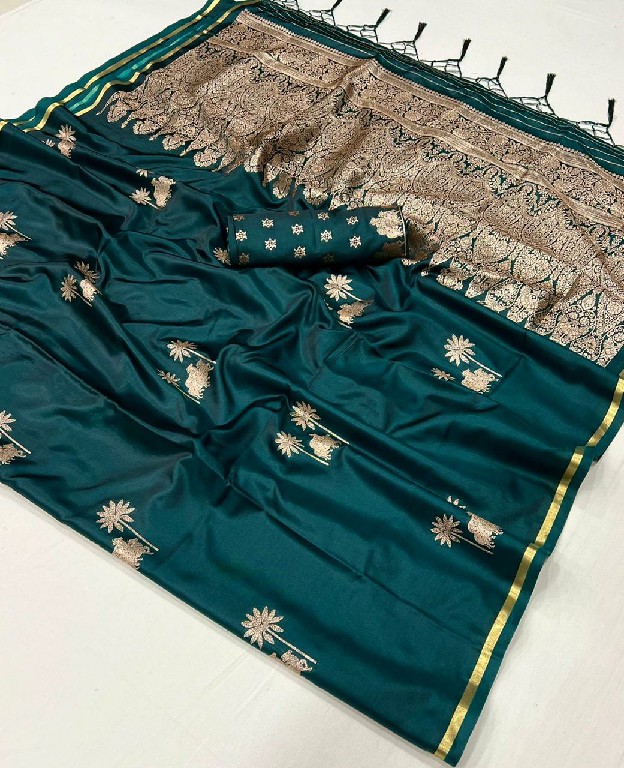 Rajtex Kanthkala Pichwai Wholesale Pure Satin Handloom Ethnic Sarees