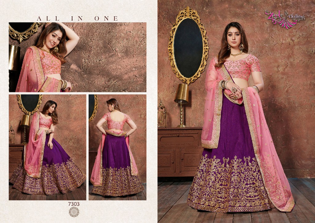 Zeel Neo Romantic Vol-1 Wholesale Designer Lehenga Choli