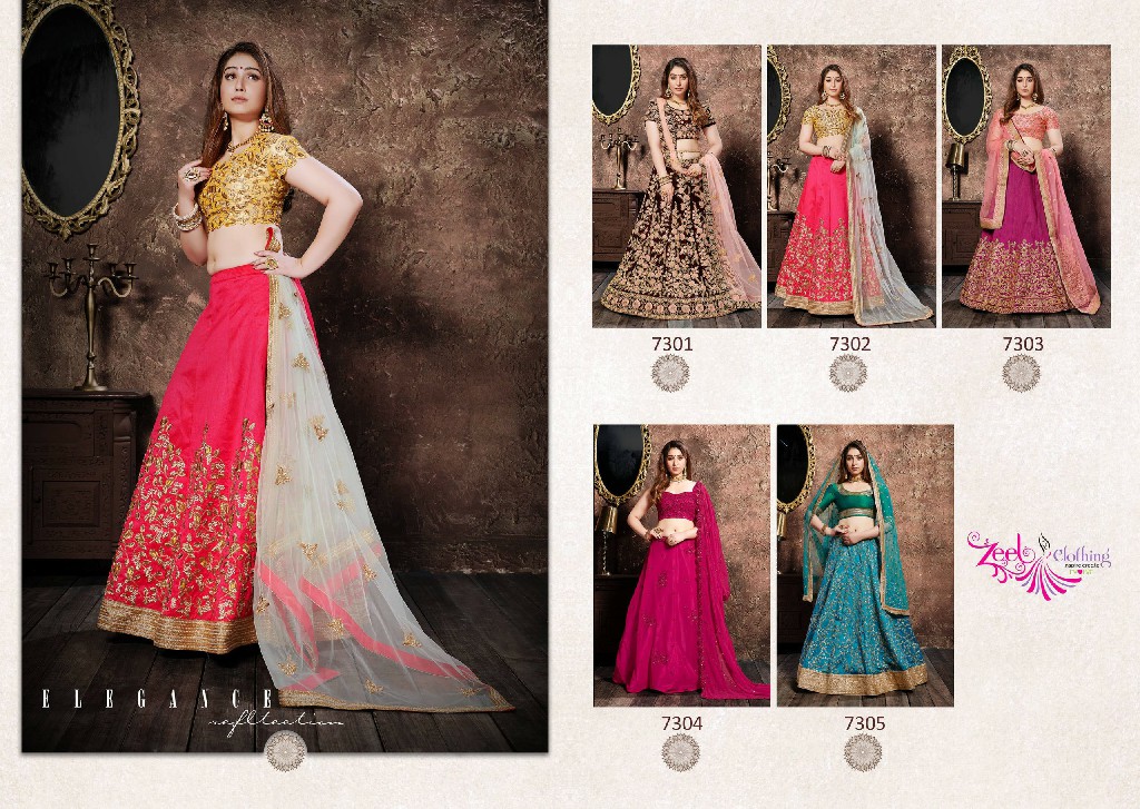 Zeel Neo Romantic Vol-1 Wholesale Designer Lehenga Choli