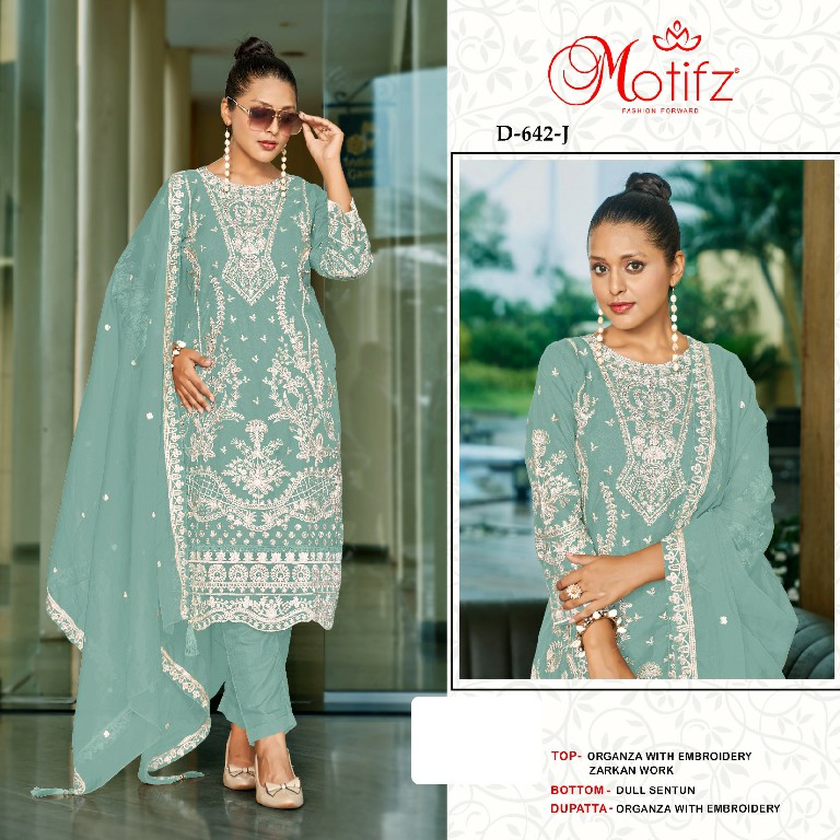 Motifz D.no 642 Wholesale Indian Pakistani Salwar Suits