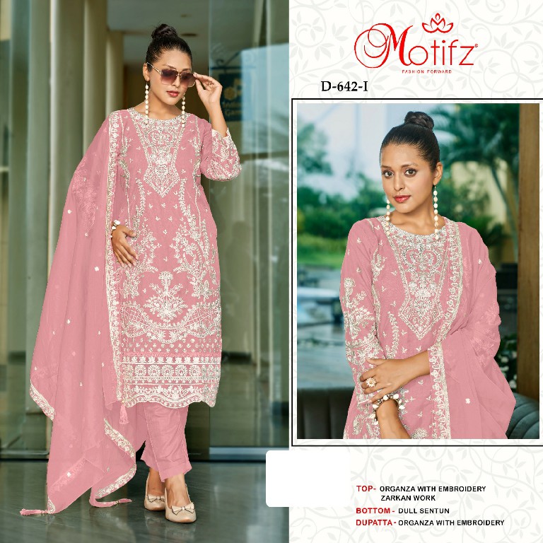 Motifz D.no 642 Wholesale Indian Pakistani Salwar Suits