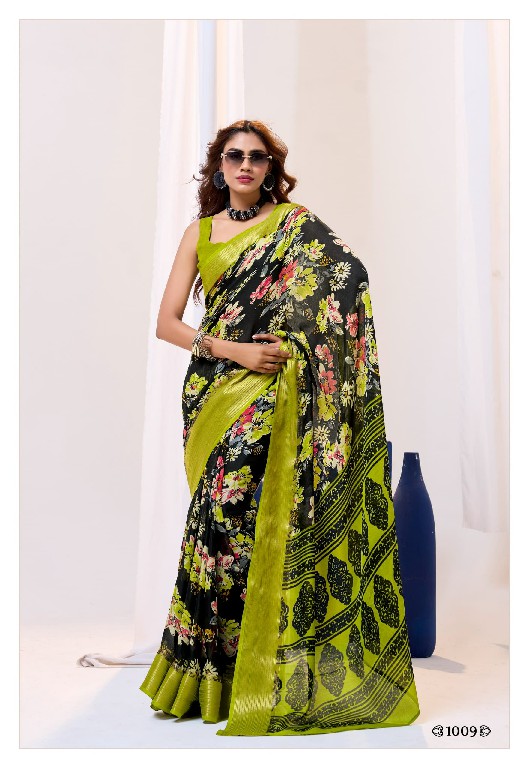 SR Sarees Vamika Wholesale Black Mess Melo Ethnic Indian Sarees