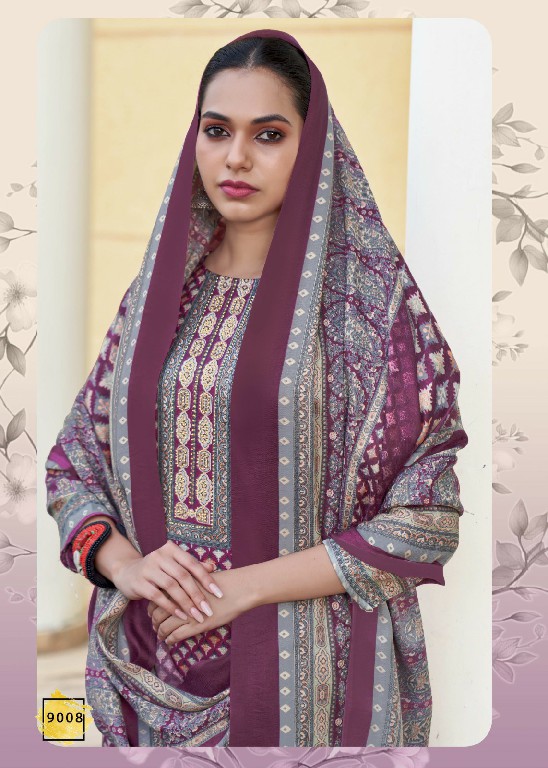 Roli Moli Eraya Wholesale Pashmina Fabrics Winter Salwar Suits