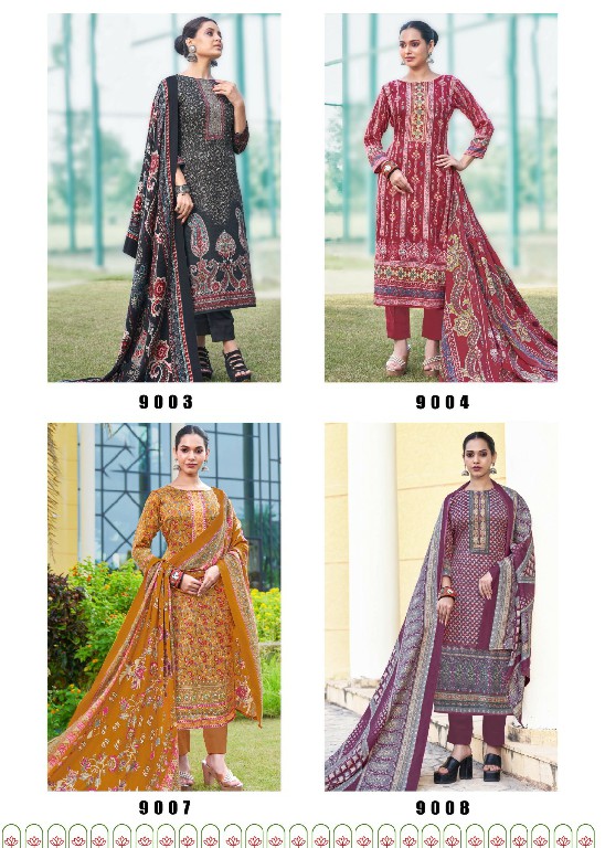 Roli Moli Eraya Wholesale Pashmina Fabrics Winter Salwar Suits