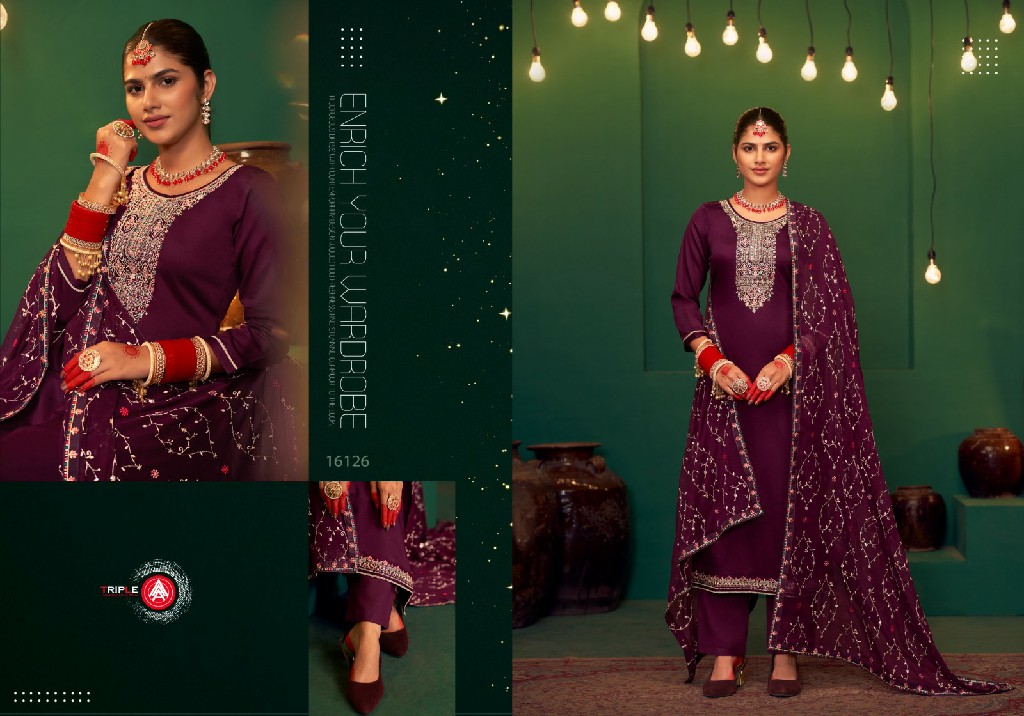 keerat vol 9 by triple aaa jam silk cotton unique style ladies suits