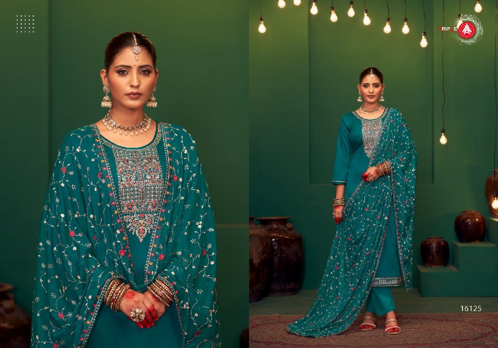 keerat vol 9 by triple aaa jam silk cotton unique style ladies suits