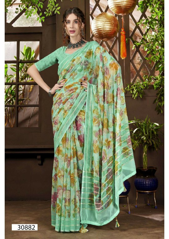 VALLABHI PRINTS KIMORA VOL 13 GEORGETTE FANCY COMFY WEAR SAREE SUPPLIER