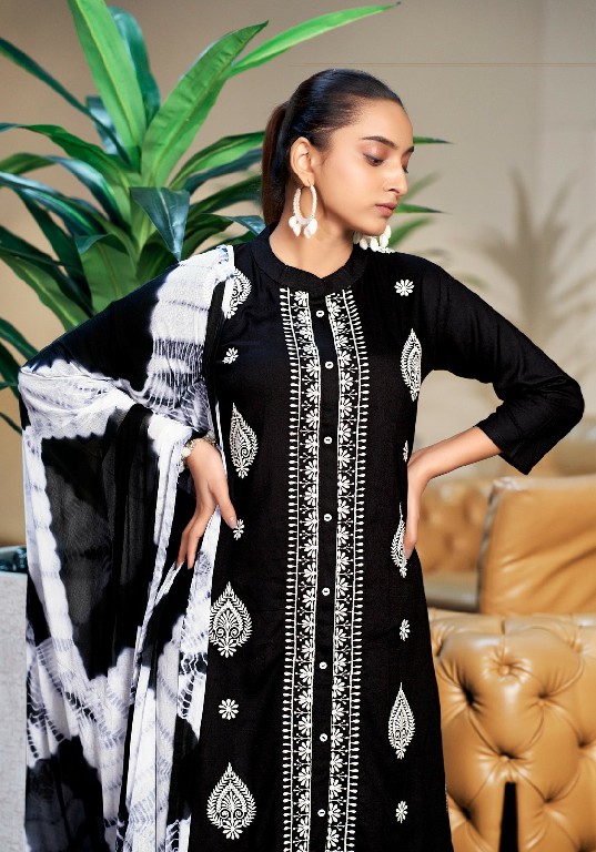 Mystic 9 Rajwadi Vol-1 Wholesale Reyon Lucknowi Style Readymade Suits