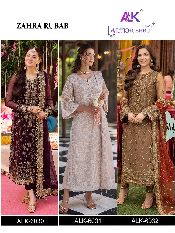 Al khushbu Zahra Rubab Wholesale Indian Pakistani Salwar Suits