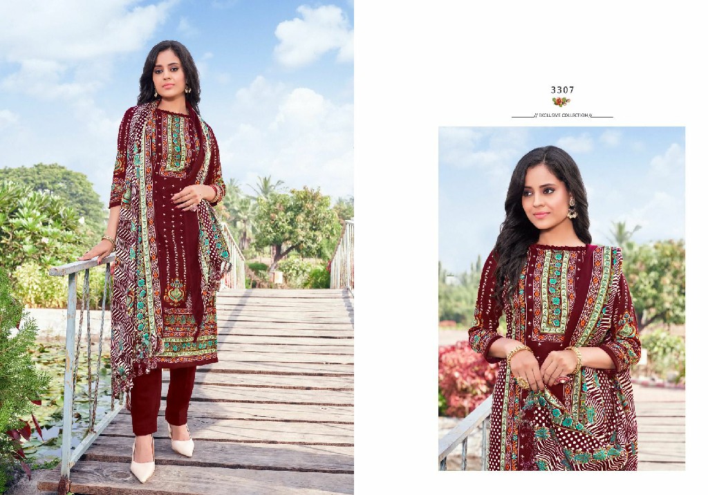 Radha Fab Noor Jahan Wholesale Pure Pashmina Winter Dress Material