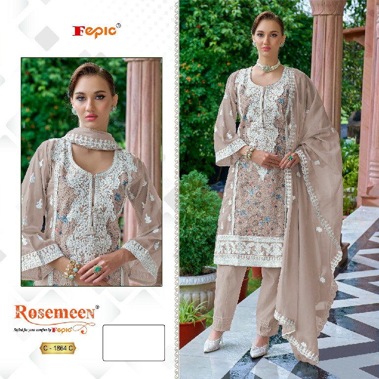 Fepic Rosemeen C-1864 Wholesale Indian Pakistani Salwar Suits