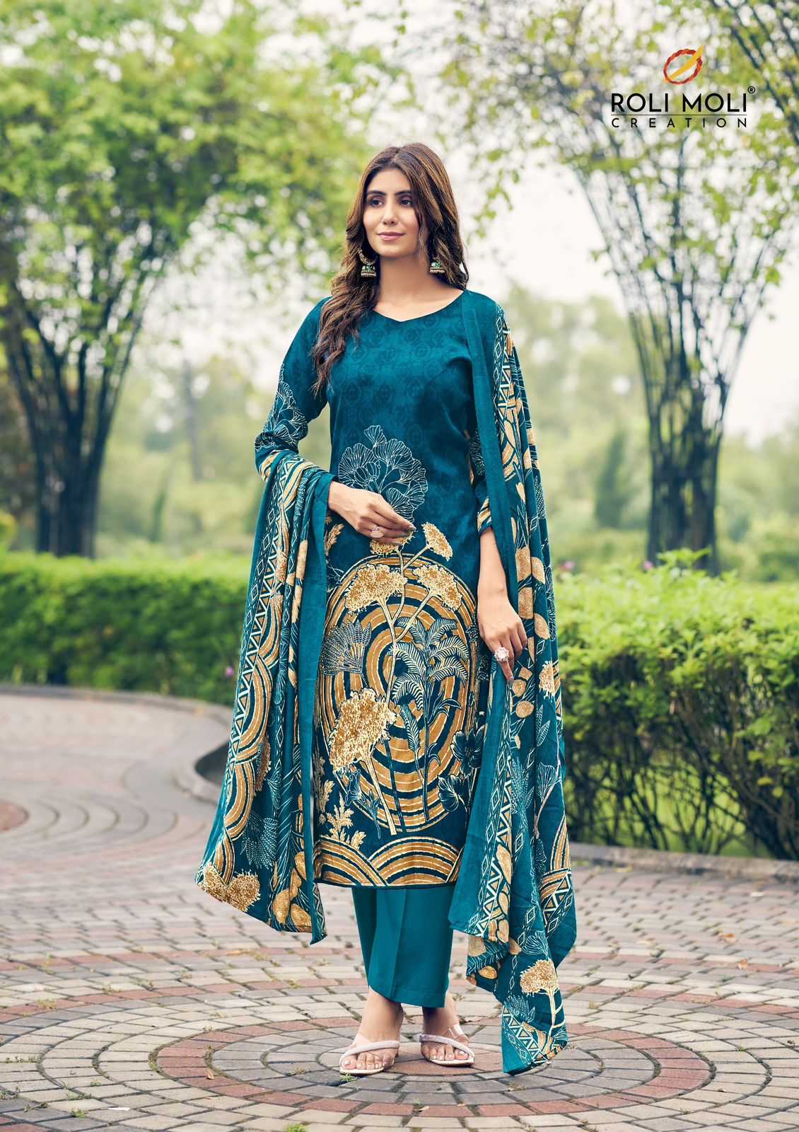 roli moli creation saira pashmina winter collection ladies suits