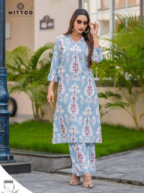 sulekha by mittoo unique style print rayon readymade kurti with pant