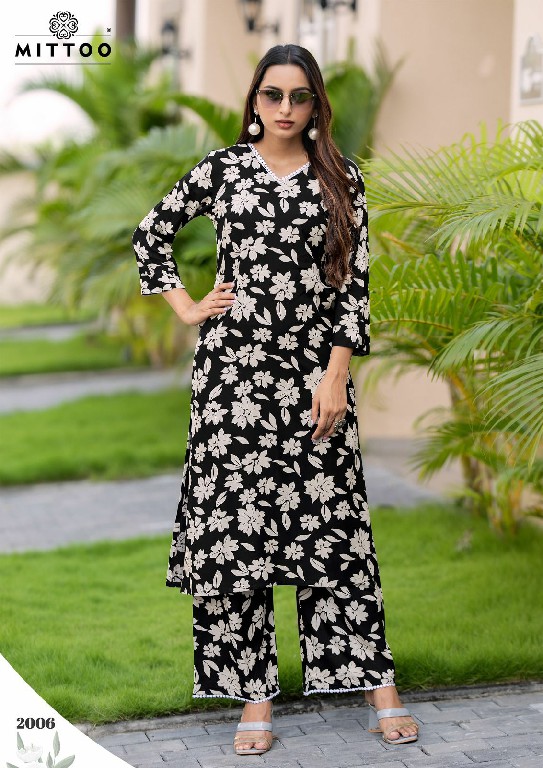 sulekha by mittoo unique style print rayon readymade kurti with pant
