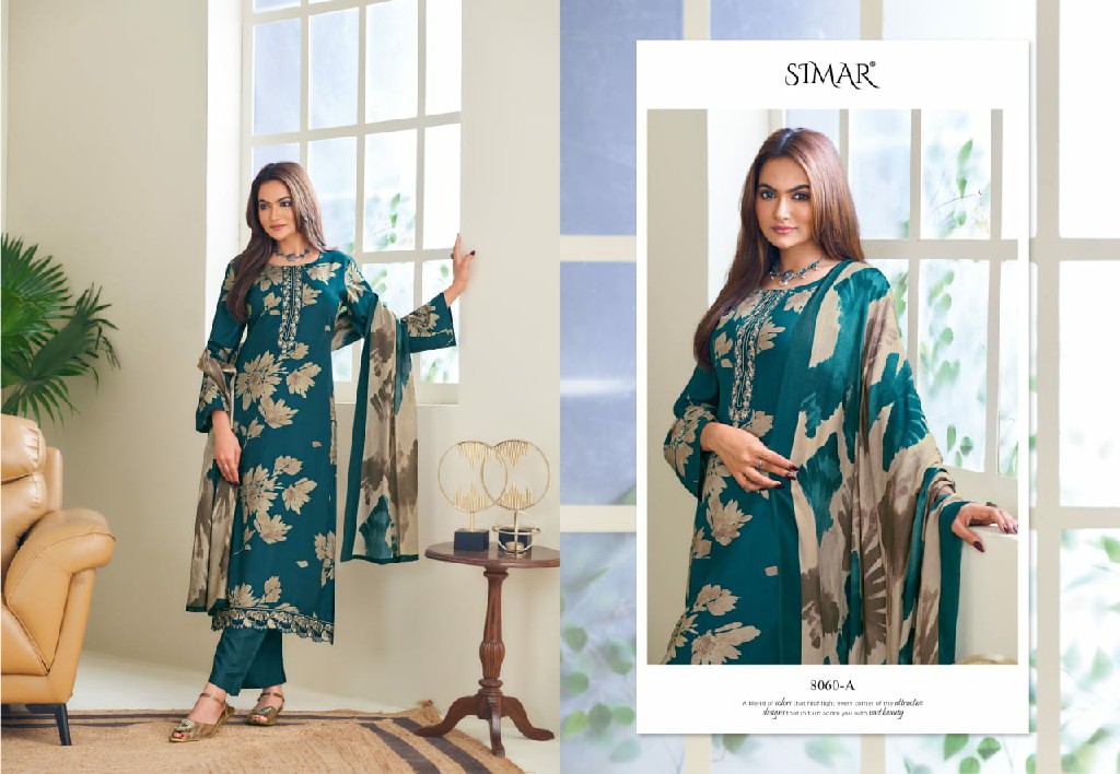 glossy Simar heeriya viscose pashmina winter special dress material exports