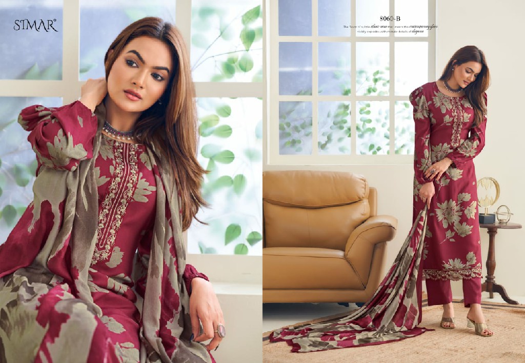 glossy Simar heeriya viscose pashmina winter special dress material exports