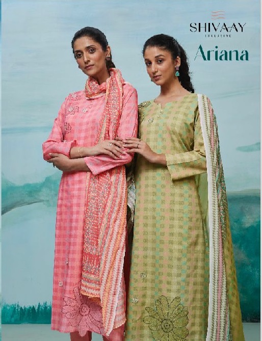 Shivaay Ariana Wholesale Pure Lawn Cotton Salwar Suits