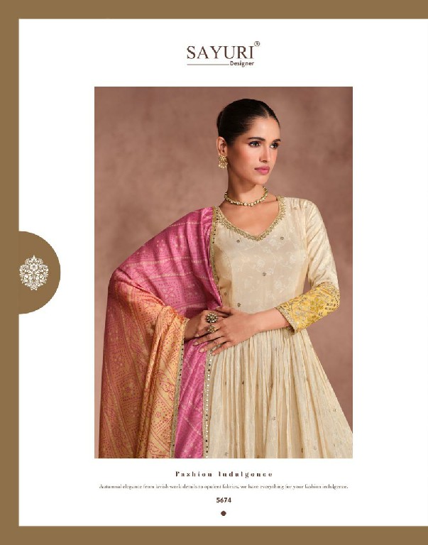 Sayuri Gunjan Wholesale Simar Viscose Jacquard Silk Gown With Dupatta