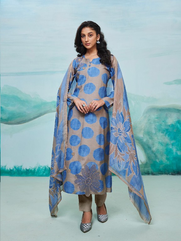 Shivaay Arjita Wholesale Pure Viscose Muslin With Embroidery Salwar Suits