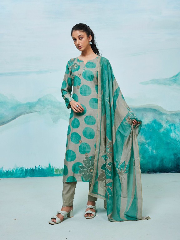 Shivaay Arjita Wholesale Pure Viscose Muslin With Embroidery Salwar Suits