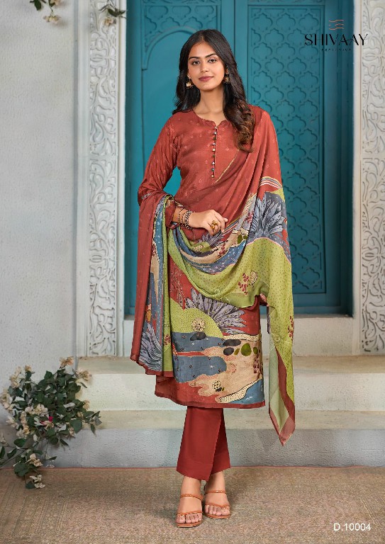 Shivaay Tarana Wholesale Pure Viscose Muslin With Dalicate Handwork Salwar Suits