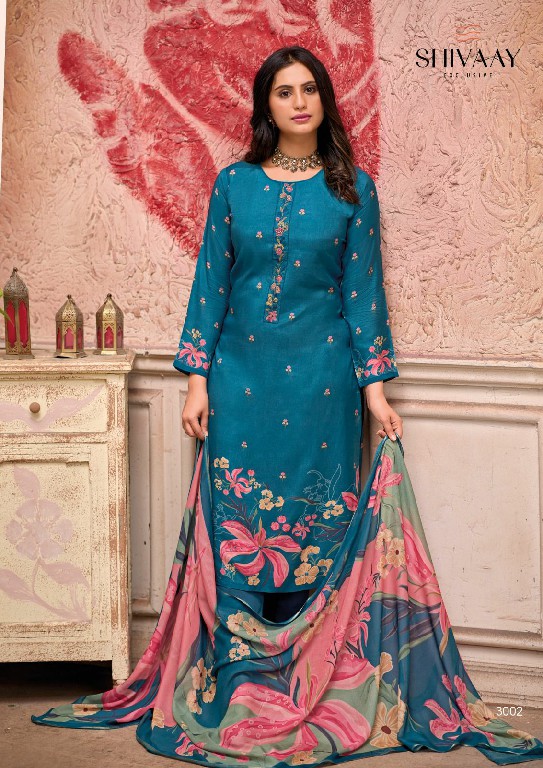 Shivaay Andaaz Wholesale Pure Muslin With Dalicate Handwork Salwar Suits