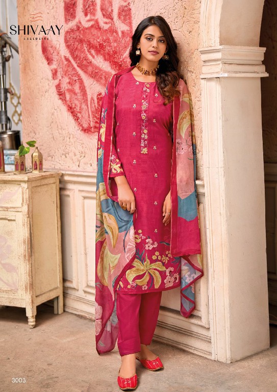 Shivaay Andaaz Wholesale Pure Muslin With Dalicate Handwork Salwar Suits