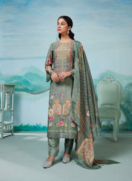 Shivaay Anshika Wholesale Pure Simar Muslin With Work Salwar Suits