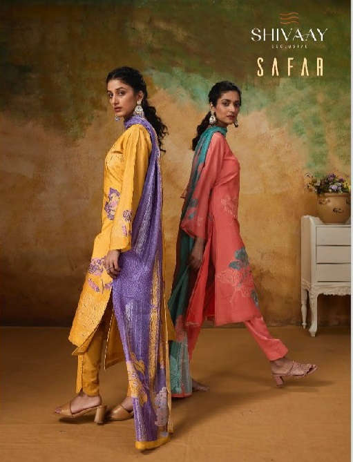 Shivaay Safar Wholesale Pure Viscose Musline With Handwork Salwar Suits