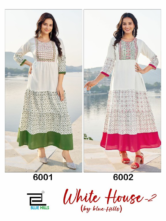 Blue Hills White House Vol-2 Wholesale Anarkali Gown Catalog Combo