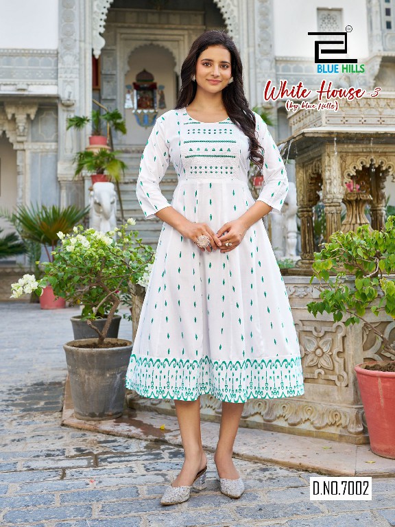 Blue Hills White House Vol-3 Wholesale Anarkali Gown Catalog Combo