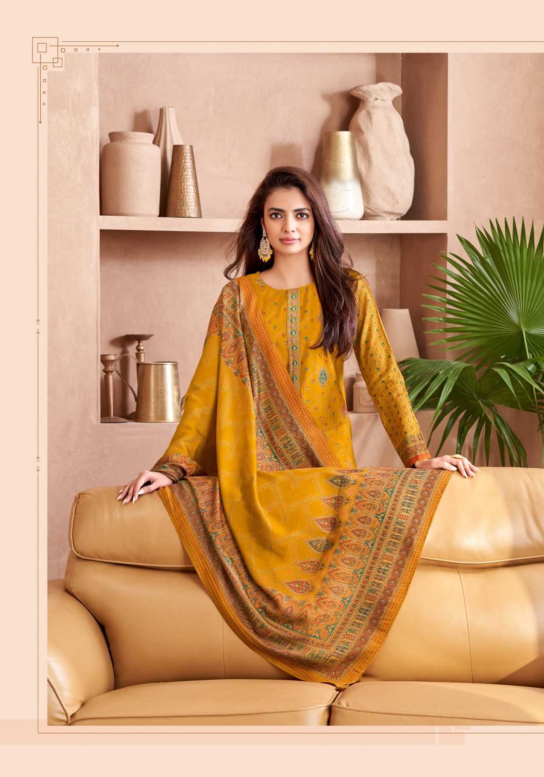 pushpa vol 9 by suryajyoti modal discharge print unstitch suits