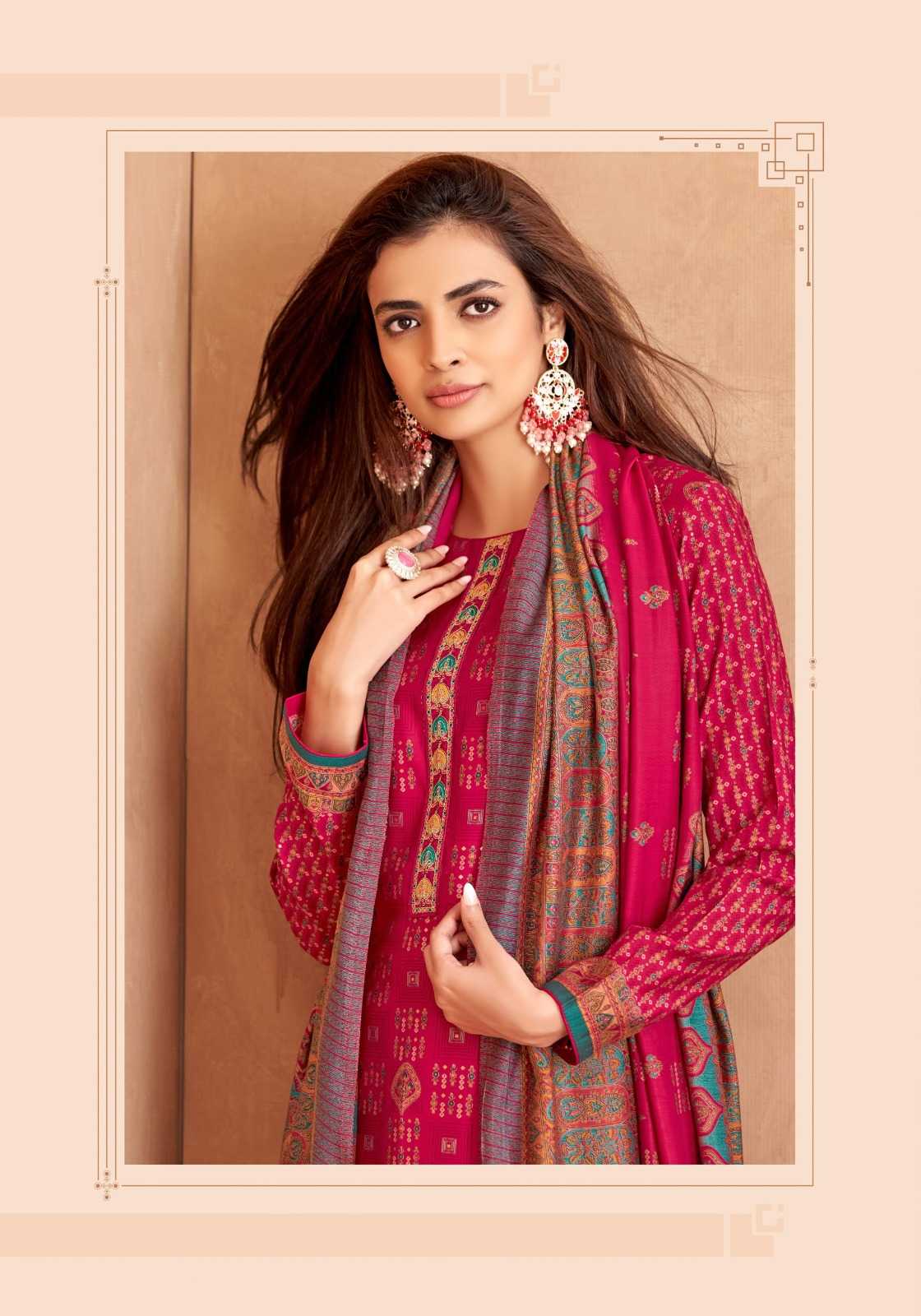 pushpa vol 9 by suryajyoti modal discharge print unstitch suits