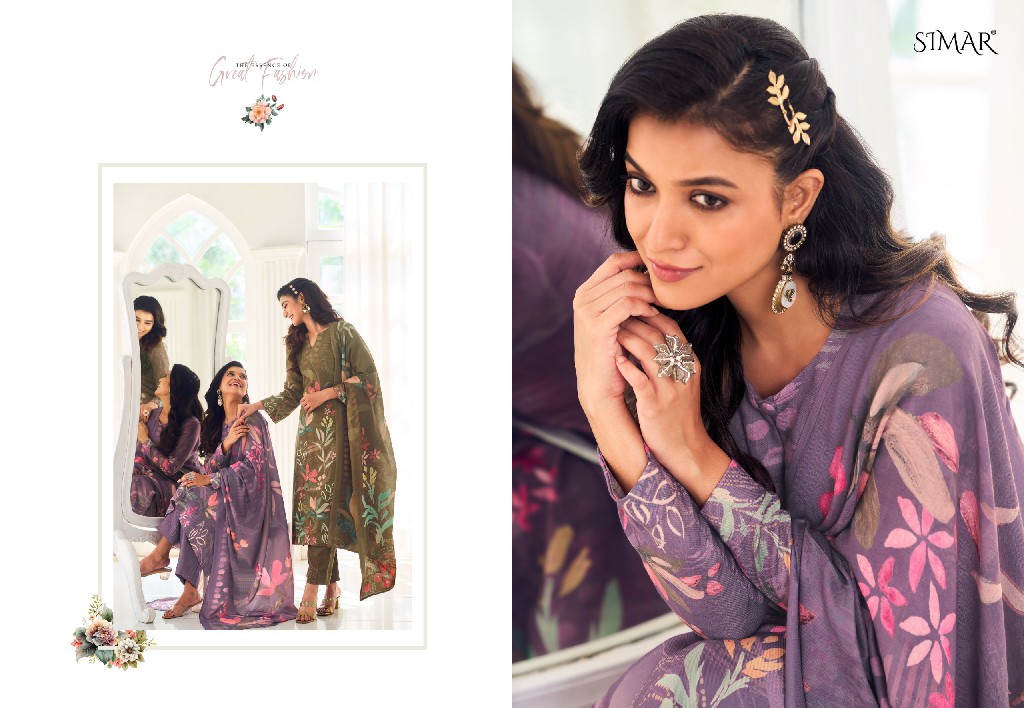 dilkhush by glossy Simar pashmina printed winter special suits