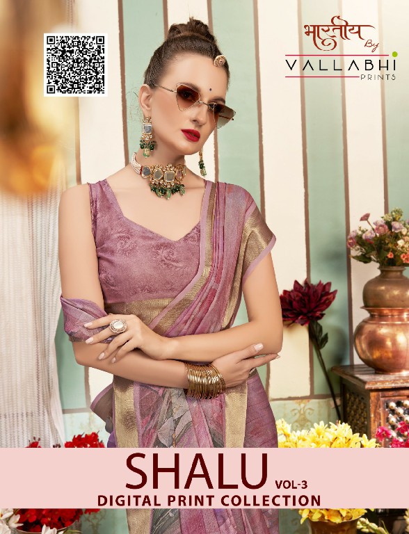 Vallabhi Shalu Vol-3 Wholesale Digital Print Collection Sarees