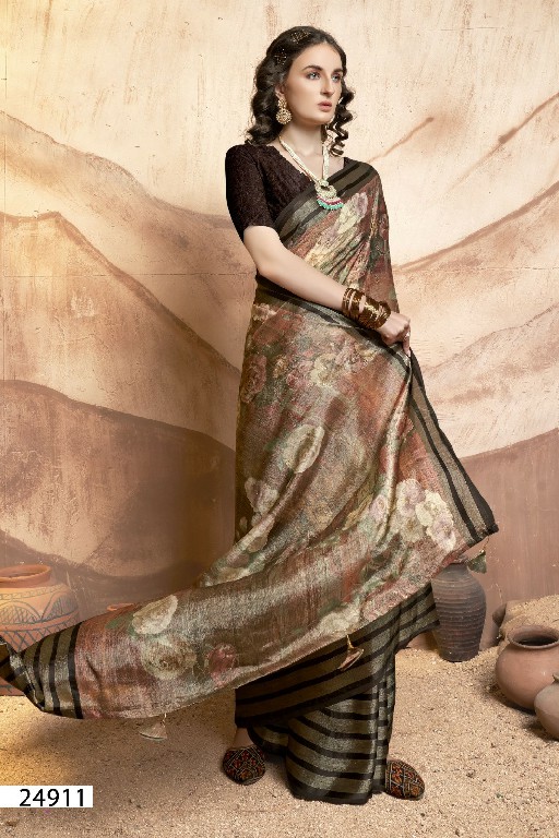 Vallabhi Devyosha Vol-2 Wholesale Brasso With Floral Print Sarees