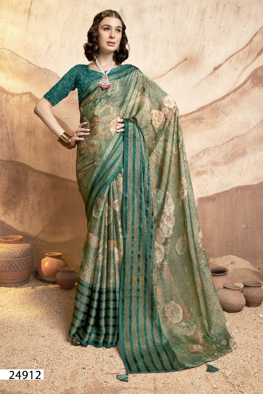 Vallabhi Devyosha Vol-2 Wholesale Brasso With Floral Print Sarees