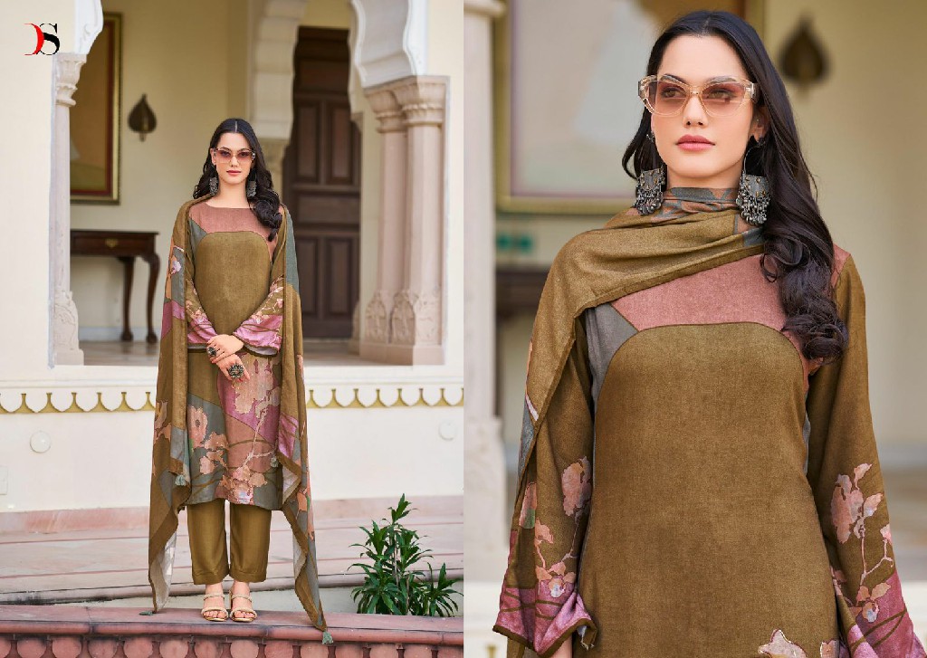 Deepsy Liyana Wholesale Pure VIscose Pashmina With Handwork Winter Dress Material