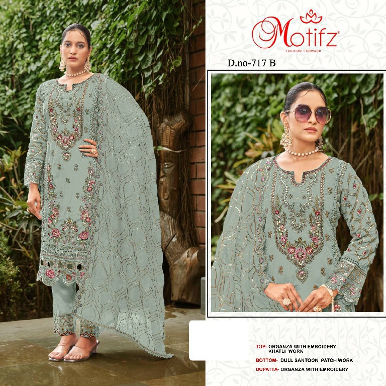 Motifz D.no 717 Wholesale Indian Pakistani Salwar Suits