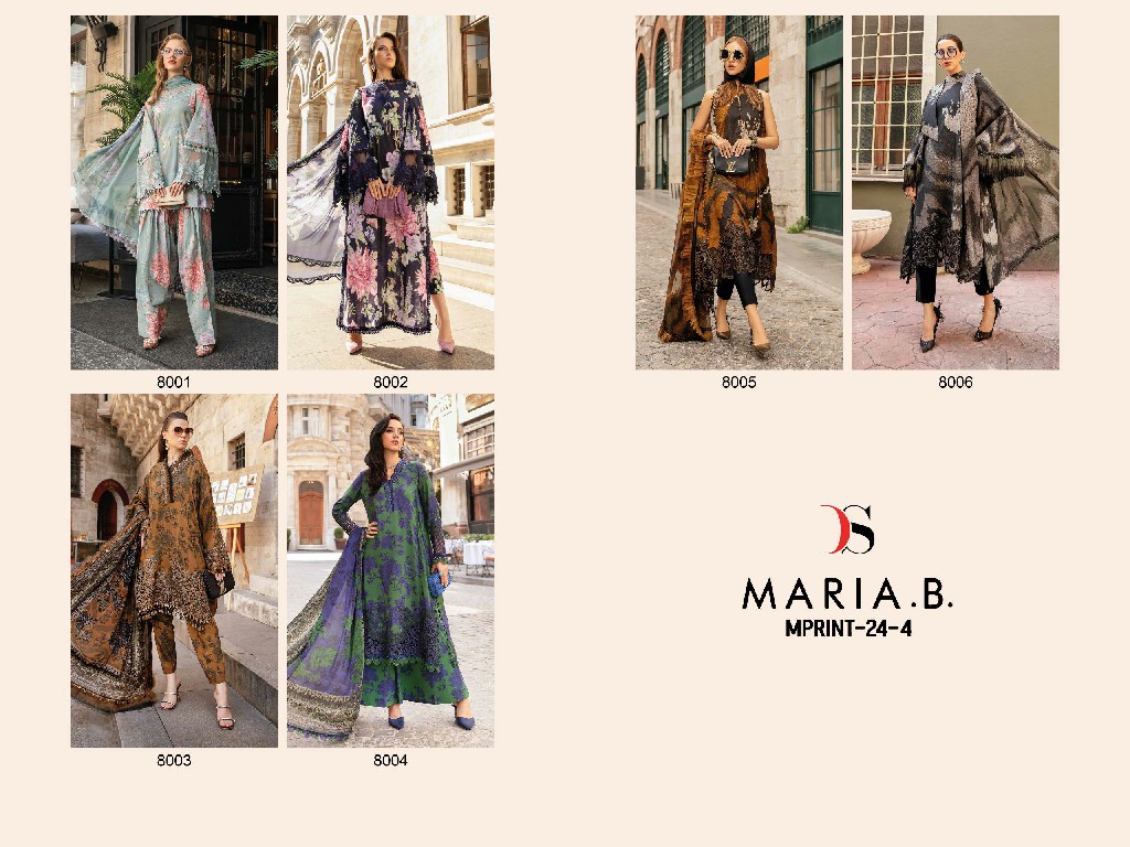 Deepsy Maria B Mprint 24 Vol-4 Wholesale Indian Pakistani Salwar Suits