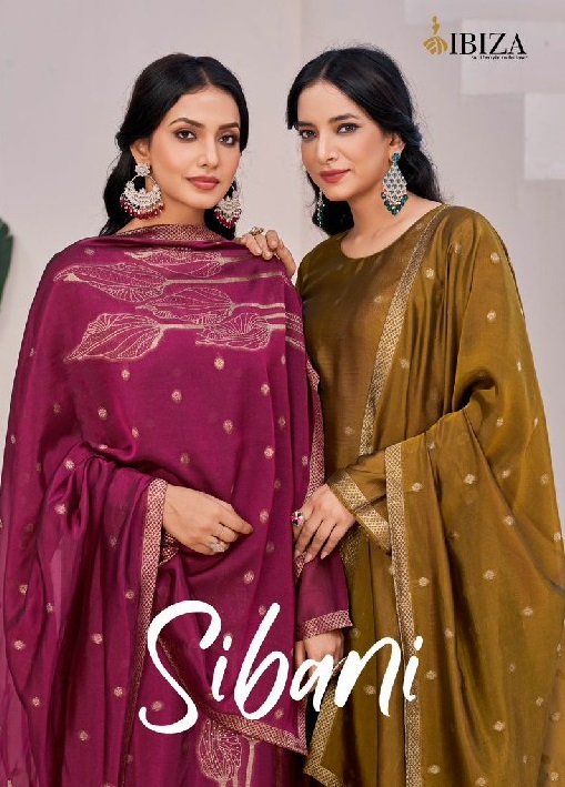 Ibiza Sibani Wholesale Pure Banglory Silk With Handwork Salwar Suits